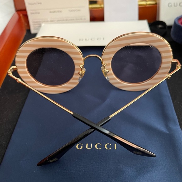 Gucci unisex round sunglasses - Picture 11 of 16